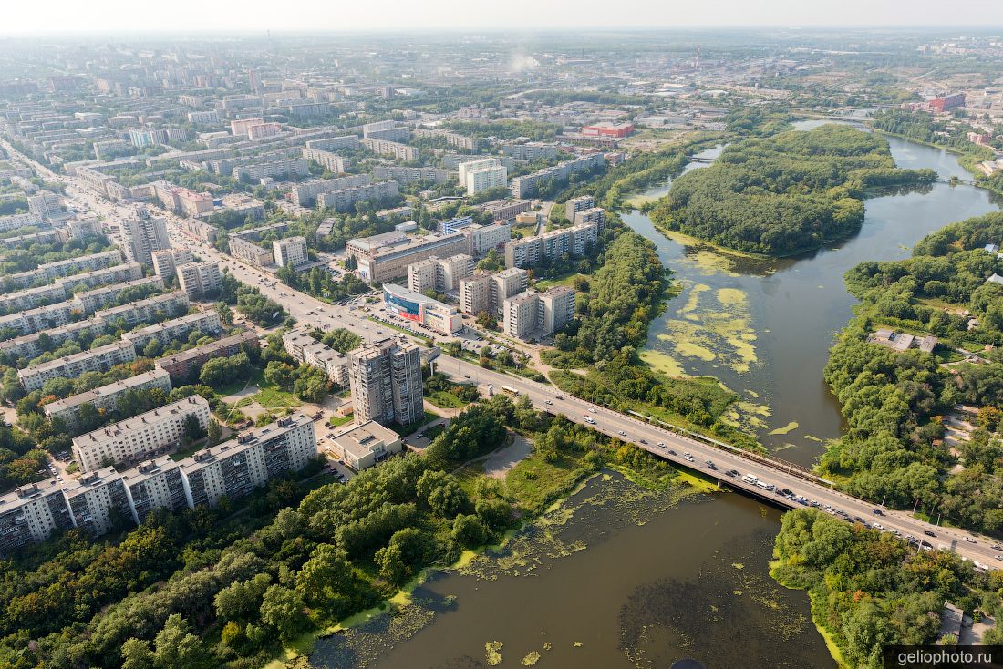 Ленинградский мост в Челябинске фото