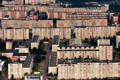 Спальный район Нерюнгри с высоты фото