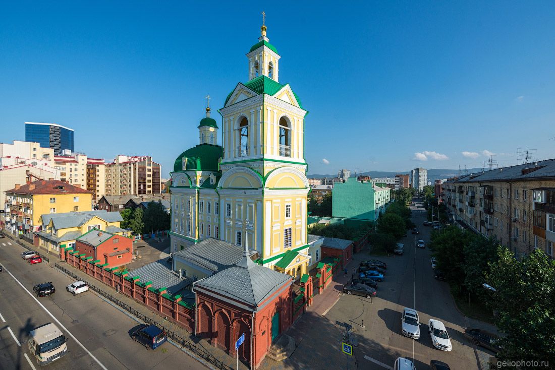 Благовещенский женский монастырь в Красноярске фото