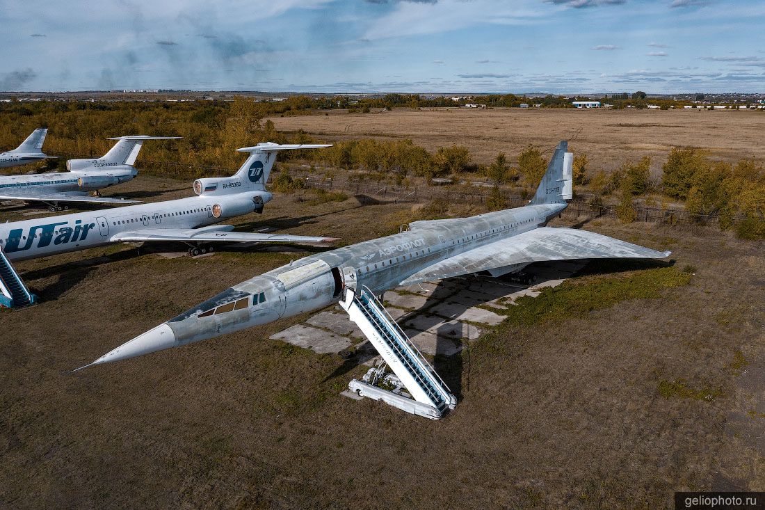Ту-144 аэродроме СГАУ в Самаре фото