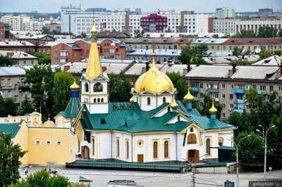 Собор Вознесения Христова в Новосибирске фото