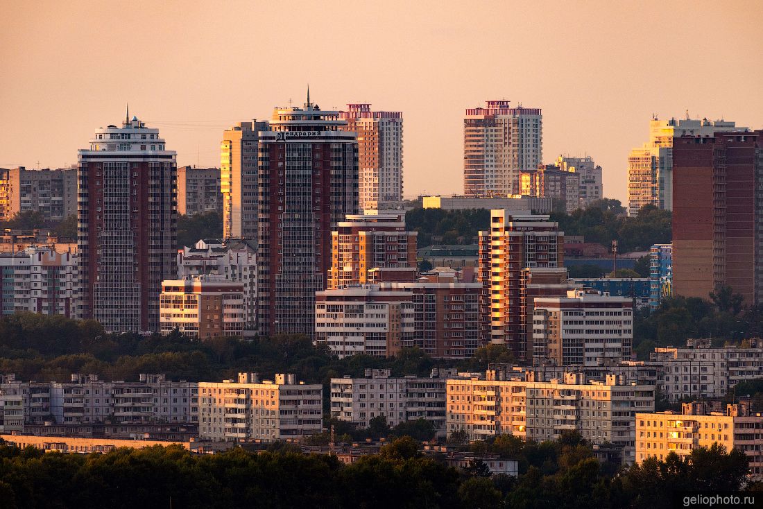 Жилые кварталы Хабаровска фото