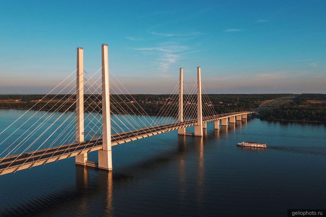 Архангельский мост в Череповце фото