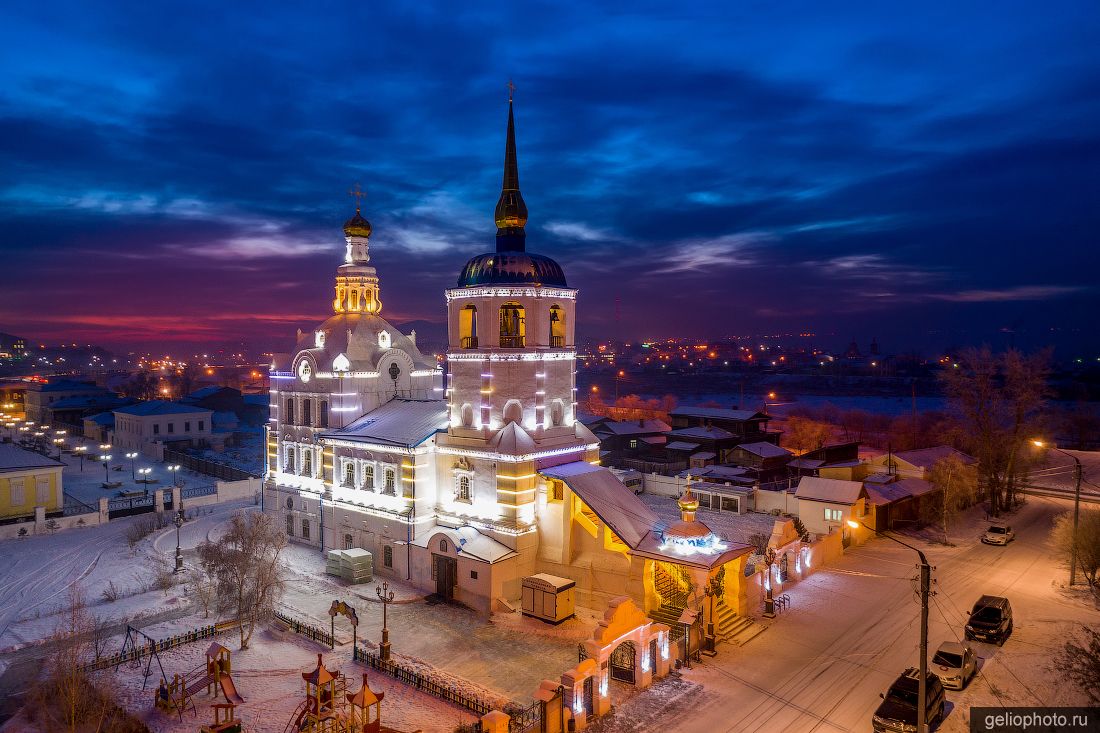 Свято-Одигитриевский собор в Улан-Удэ фото