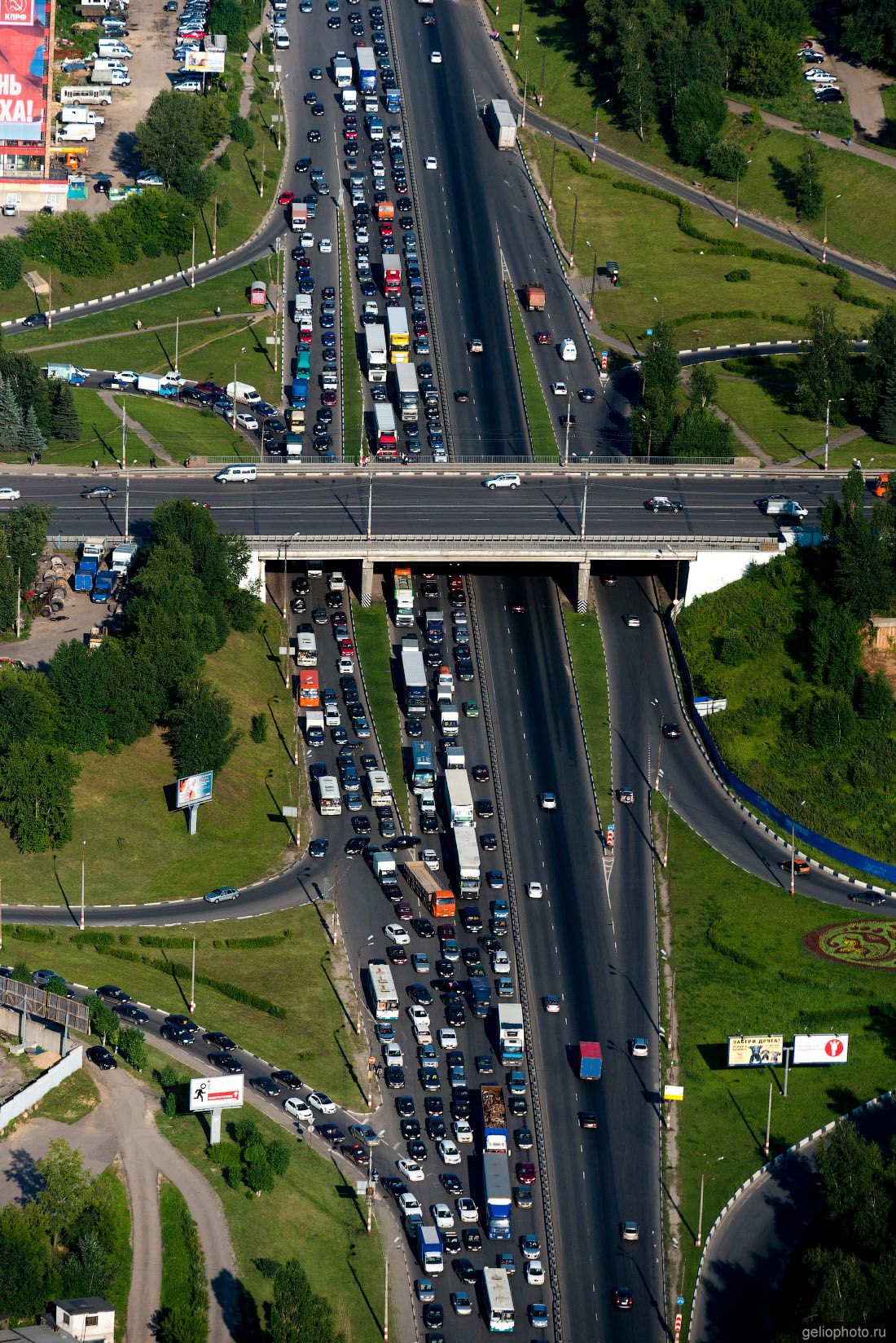 Мызинская развязка в Нижнем Новгороде фото