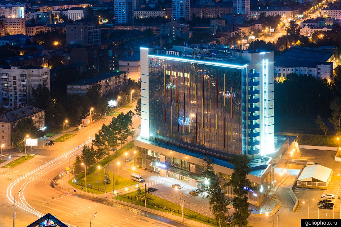 Отель Radisson Blu Челябинск фото