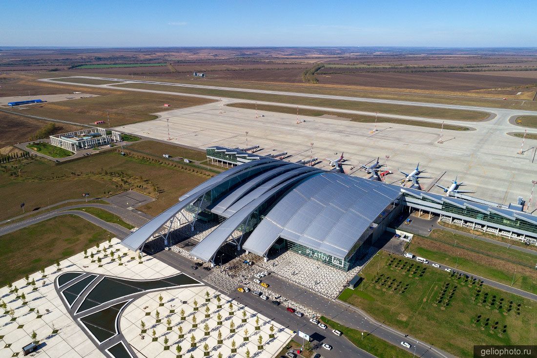 Аэропорт Платов в Ростове-на-Дону с высоты фото