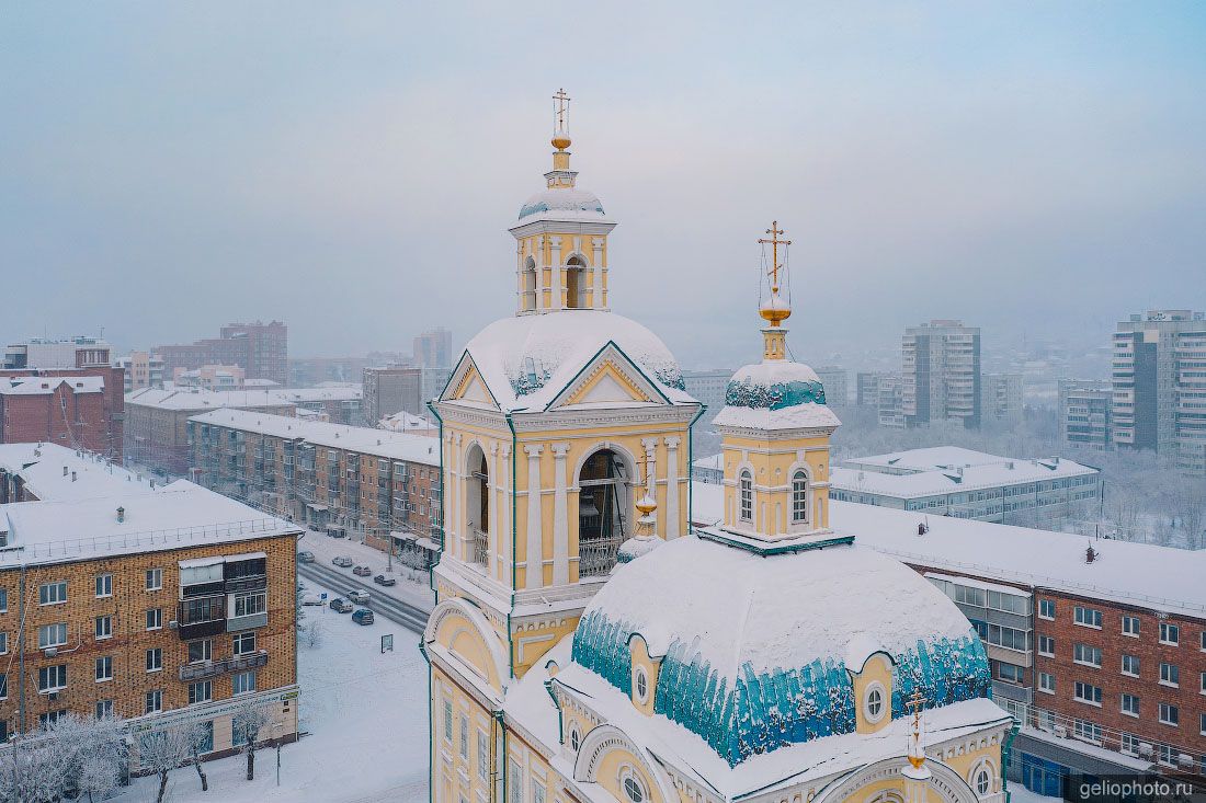 Благовещенский монастырь в Красноярске фото