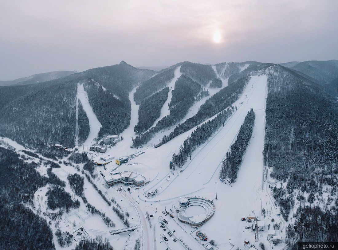 Фанпарк Бобровый лог в Красноярске фото