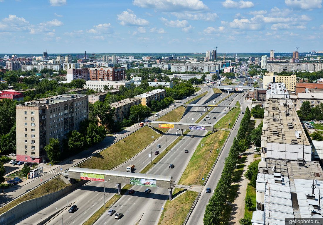 Улица Ипподромская в Новосибирске фото