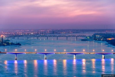 Мосты через Каму в Перми фото