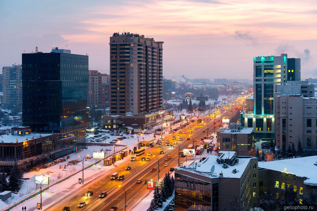 Улица Кирова в Новосибирске фото