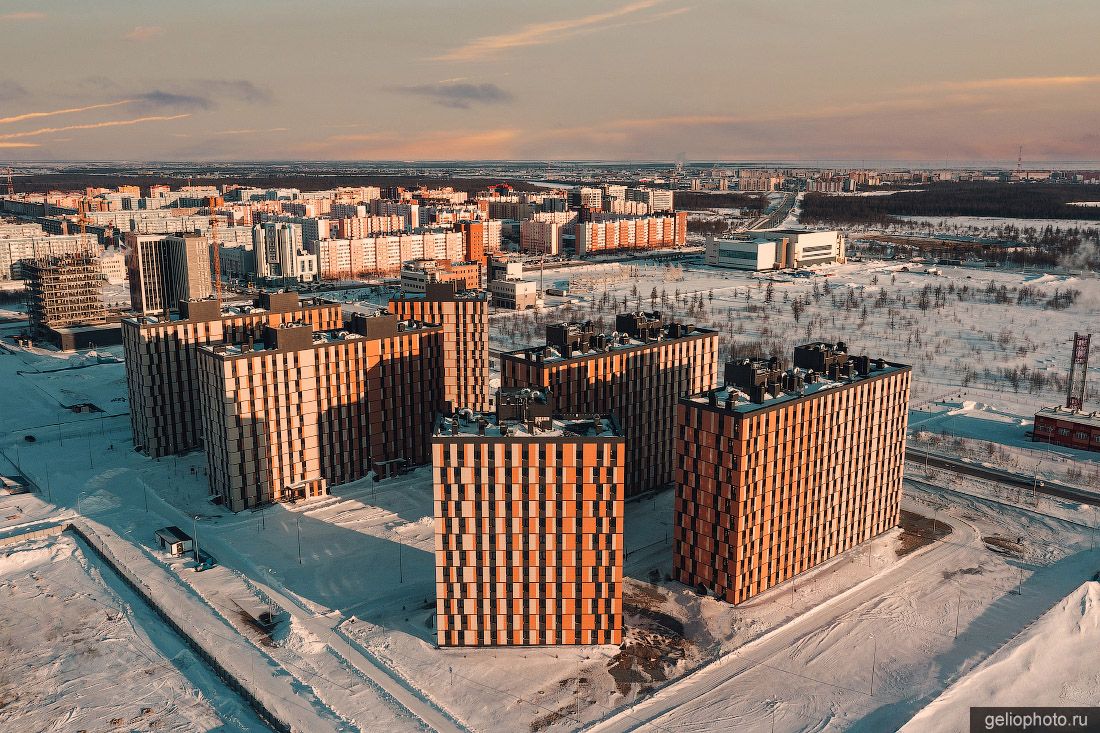 Микрорайон Славянский в Новом Уренгое фото