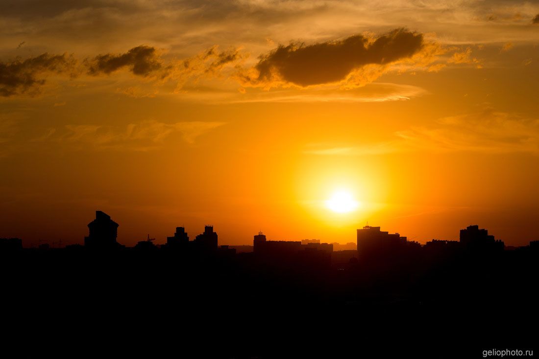 Барнаул на закате фото