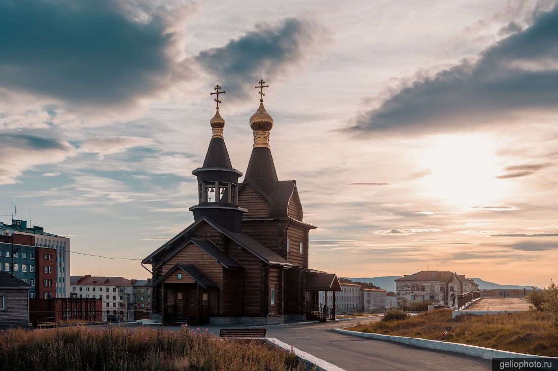 Часовня Святителя Луки в Норильске фото