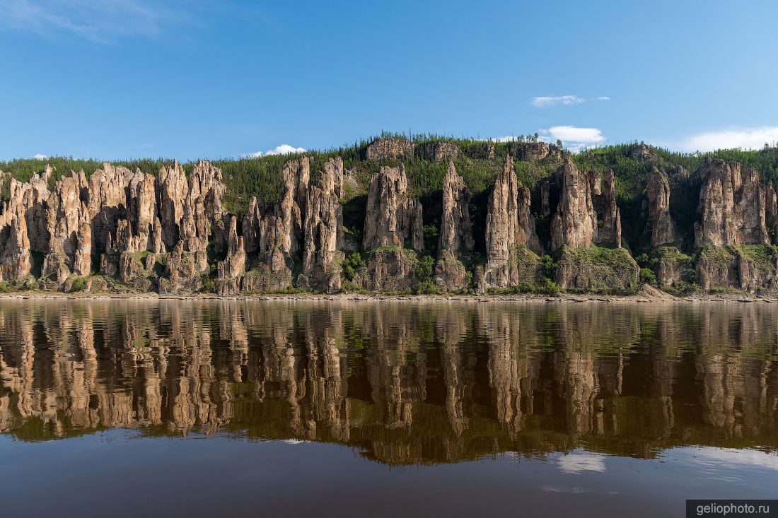 Каменный лес в Якутии фото