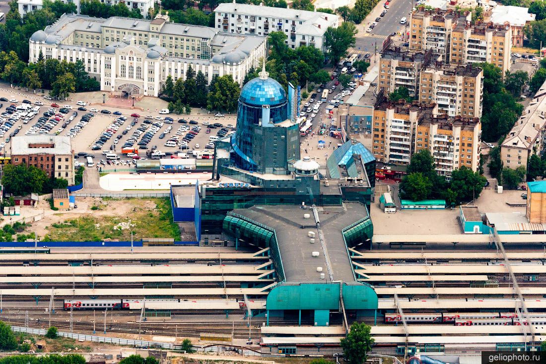 Железнодорожный вокзал в Самаре фото