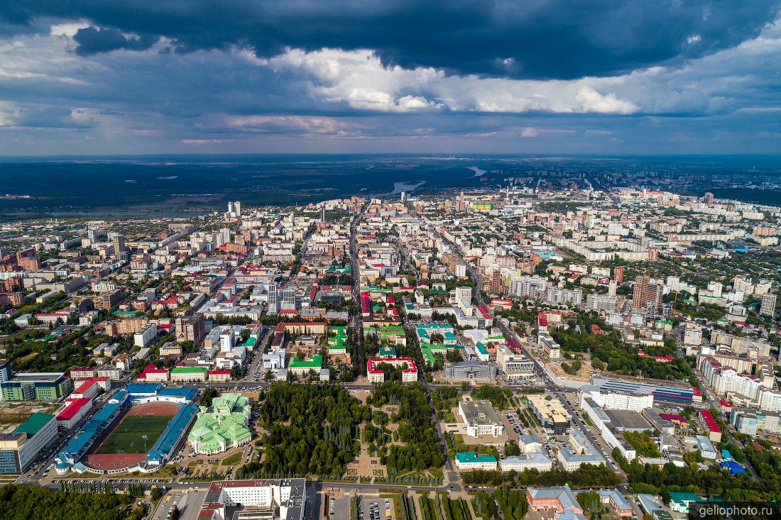 Уфа с высоты фото