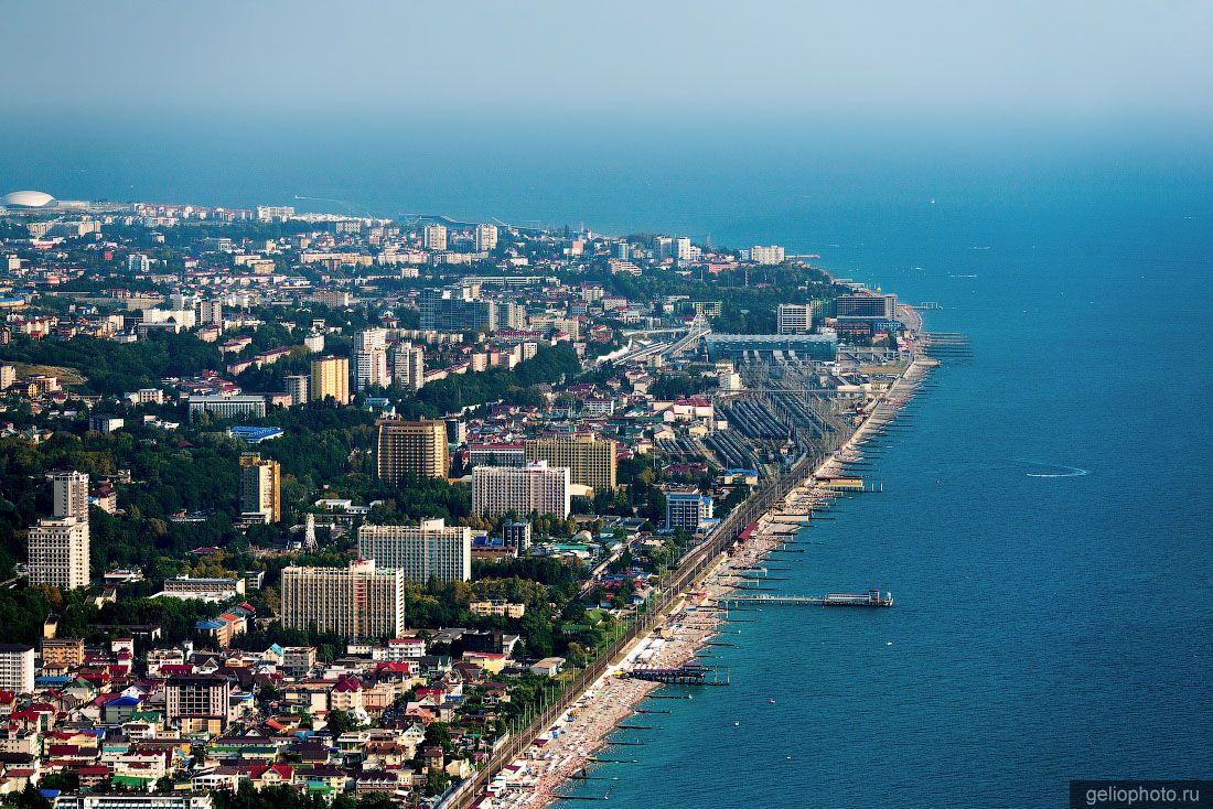 Сочи с высоты фото