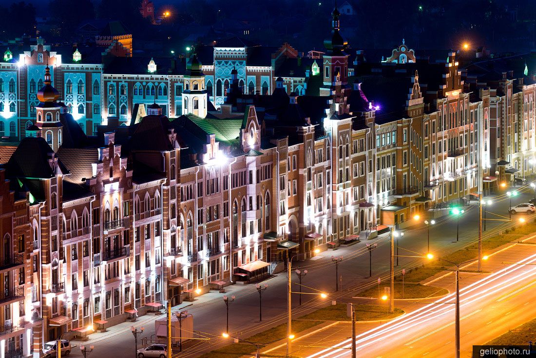 Набережная Брюгге в Йошкар-Оле фото