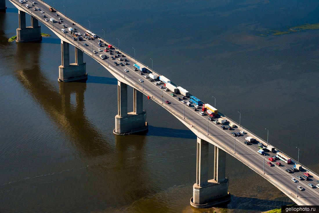 Мызинский мост в Нижнем Новгороде фото