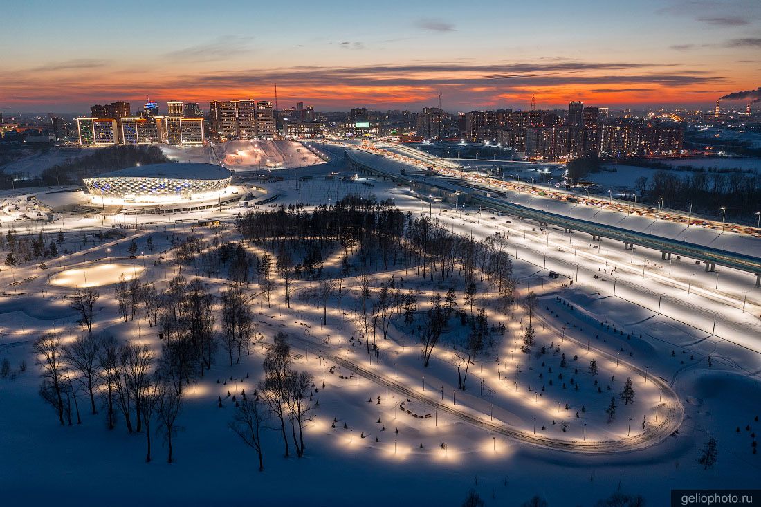 Парк Арена в Новосибирске фото