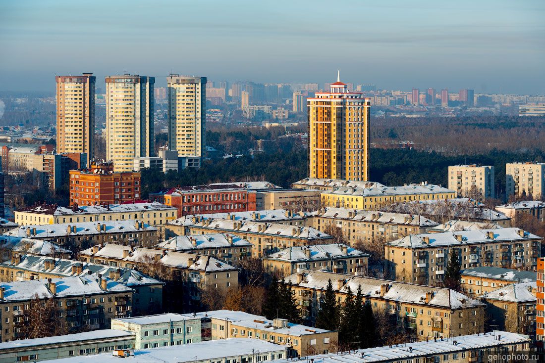 Микрорайон Сухой Лог в Новосибирске фото