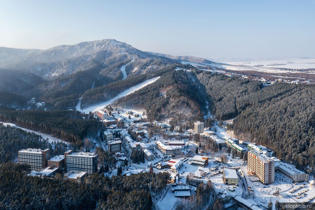 Курорт Белокуриха в Алтайском крае зимой фото