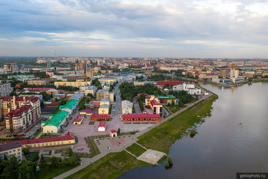 Вид на Музей-исторический парк Омская крепость фото