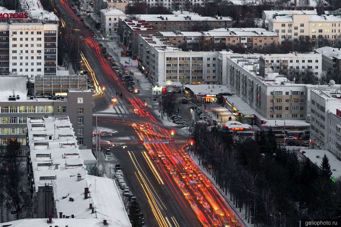 Революционная улица в Уфе фото