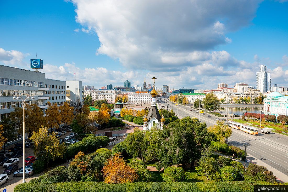 Часовня великомученицы Екатерины в Екатеринбурге фото
