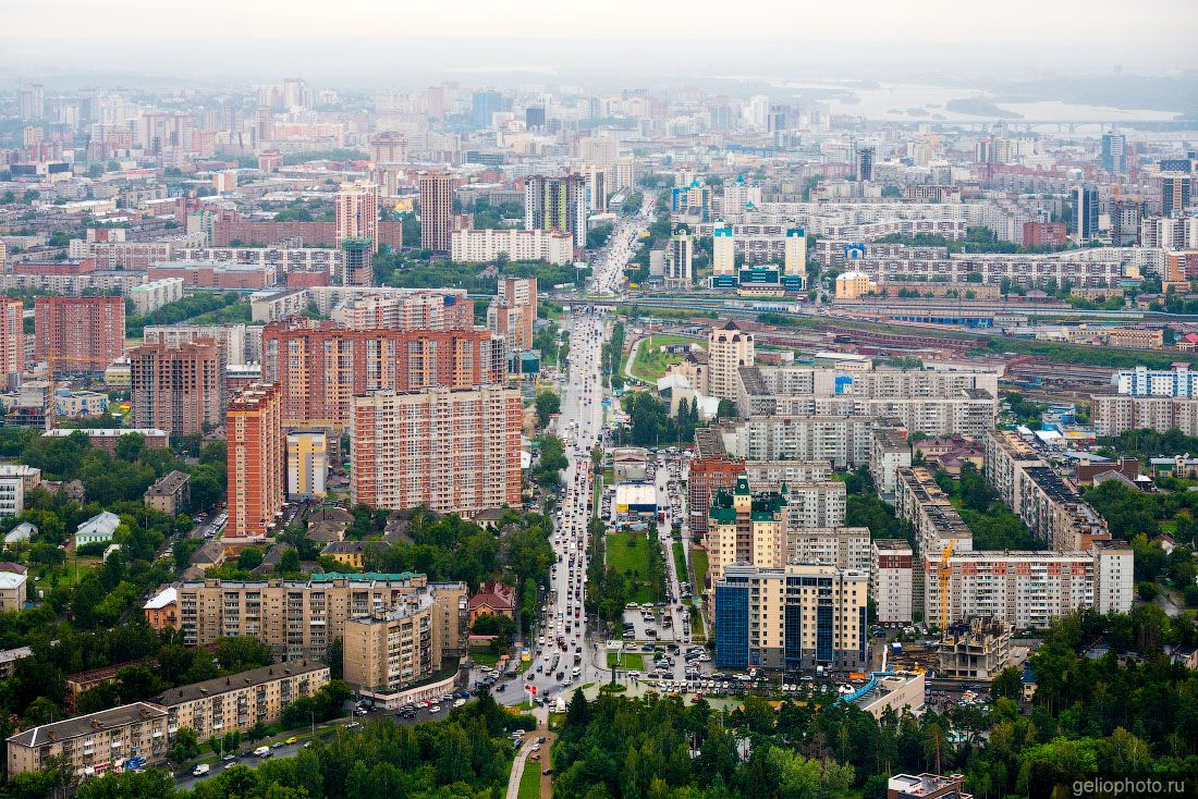 Улица Нарымская в Новосибирске фото