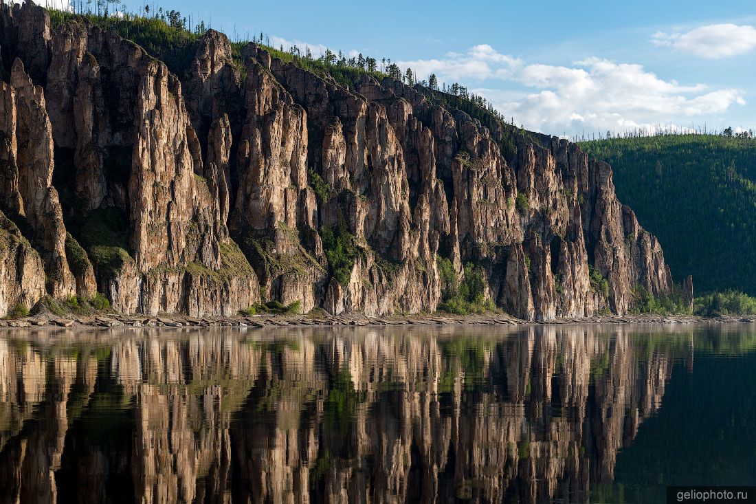 Природный парк Ленские столбы в Якутии фото