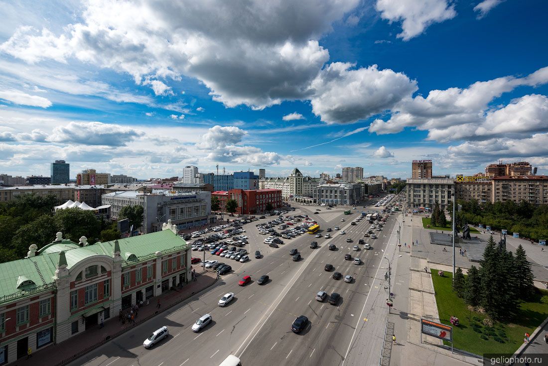 Площадь Ленина в Новосибирске фото