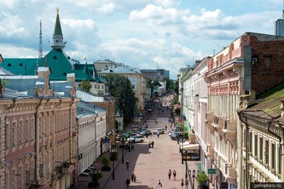 Большая Покровская улица в Нижнем Новгороде фото