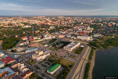 Центр Томска с высоты фото