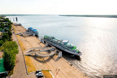 Речной вокзал в Самаре фото