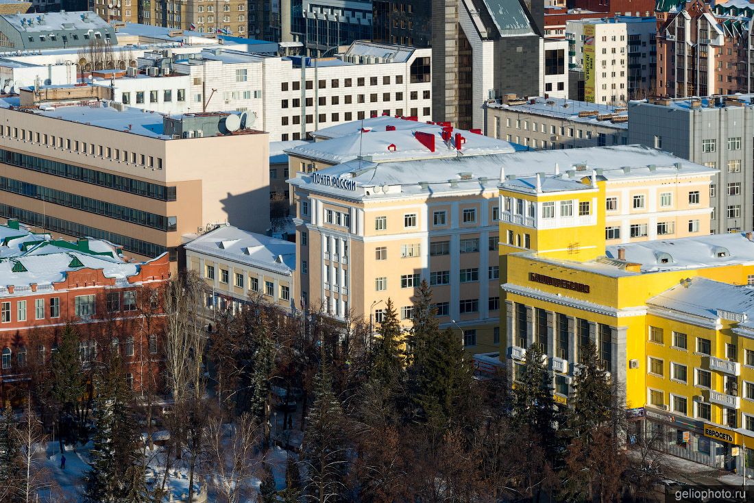 Здание главпочтамта в Уфе фото