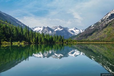 Средне-мультинское озеро летом фото