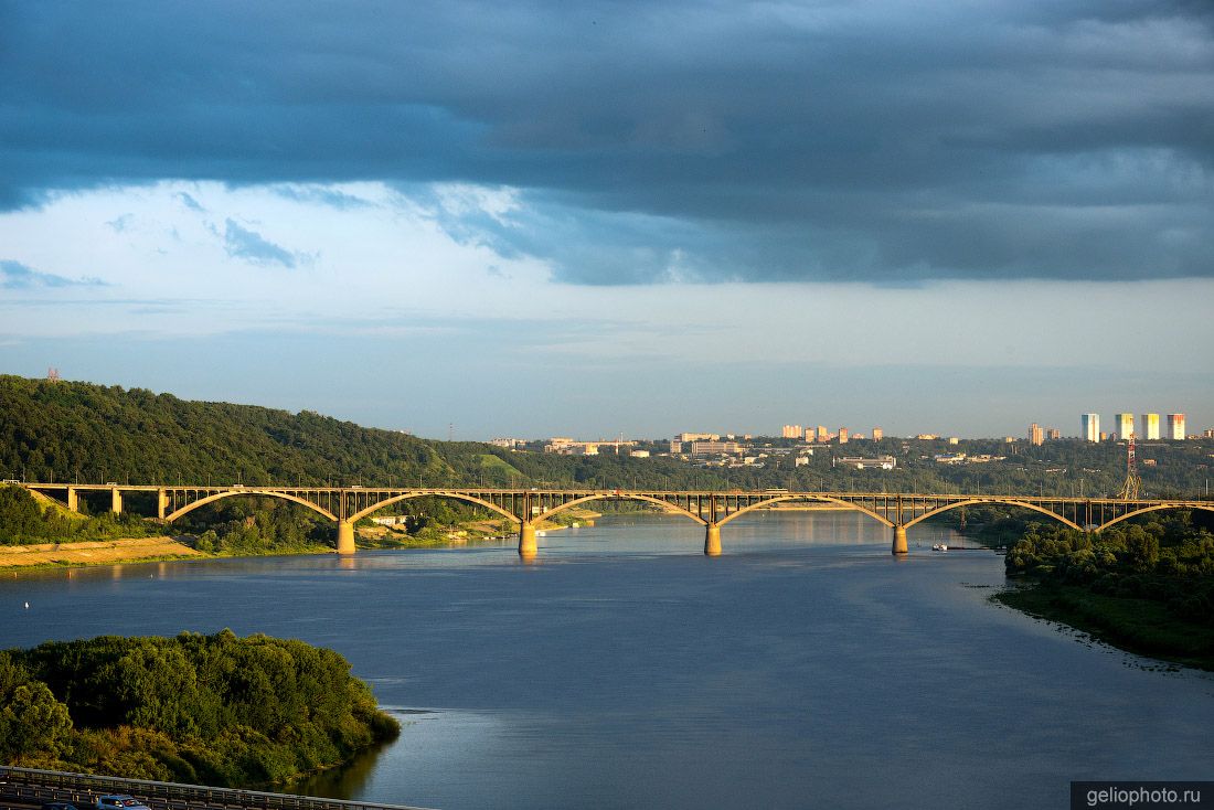 Молитовский мост в Нижнем Новгороде фото