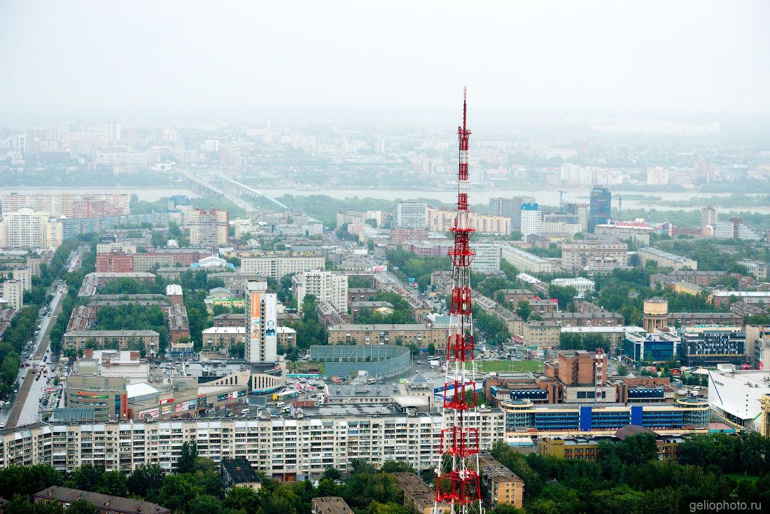 Телебашня в Новосибирске фото