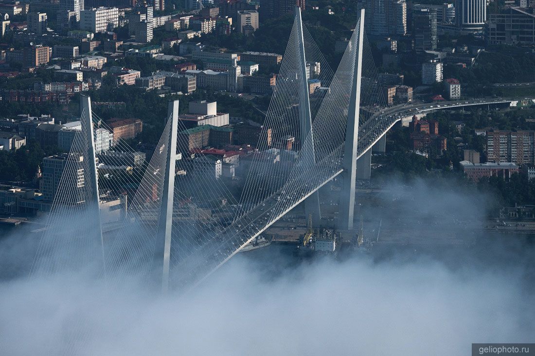 Владивостокский Золотой мост фото