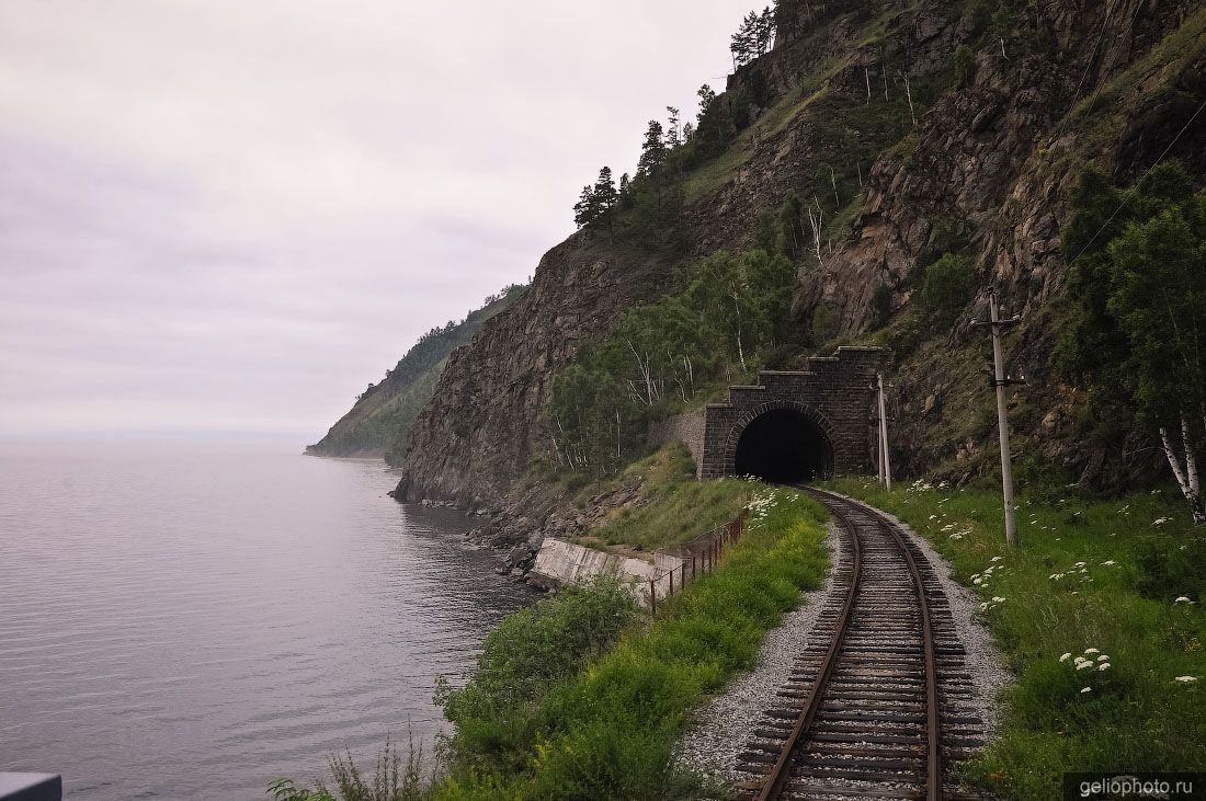 Кругобайкальская железная дорога фото