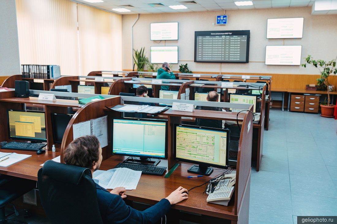 Зал управления космическими аппаратами Луч в ЦУП фото