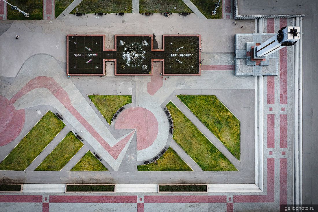 Площадь Народных гуляний в Магнитогорске фото