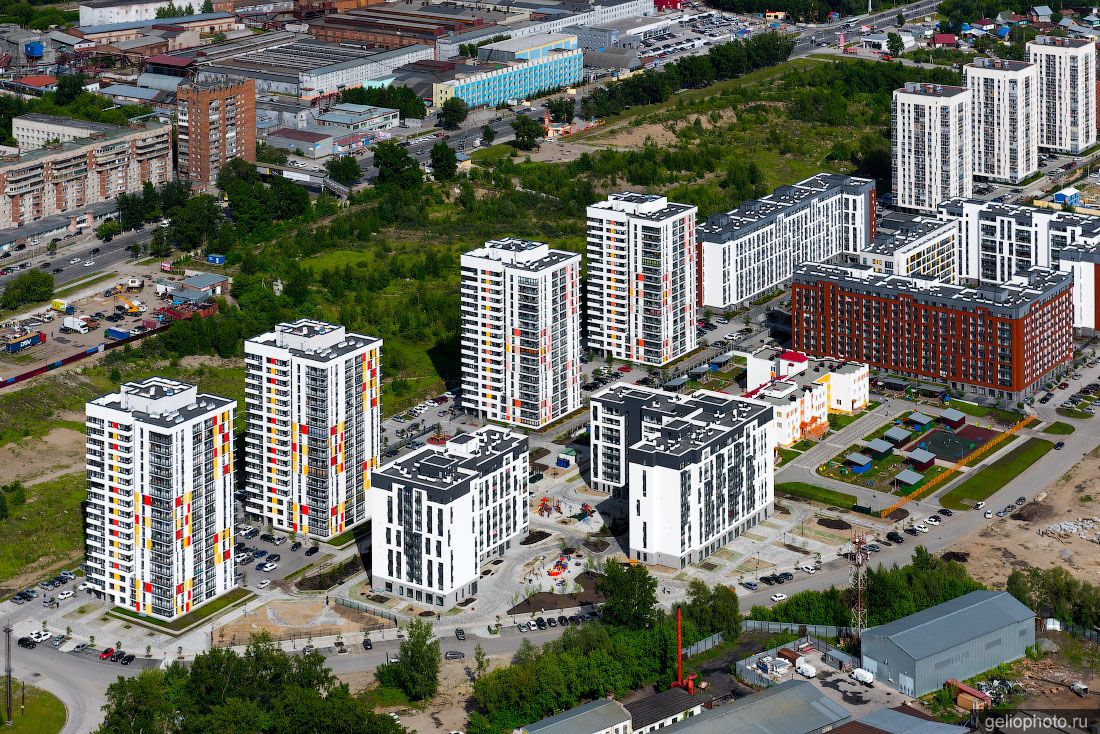 Микрорайон Европейский Берег в Новосибирске фото