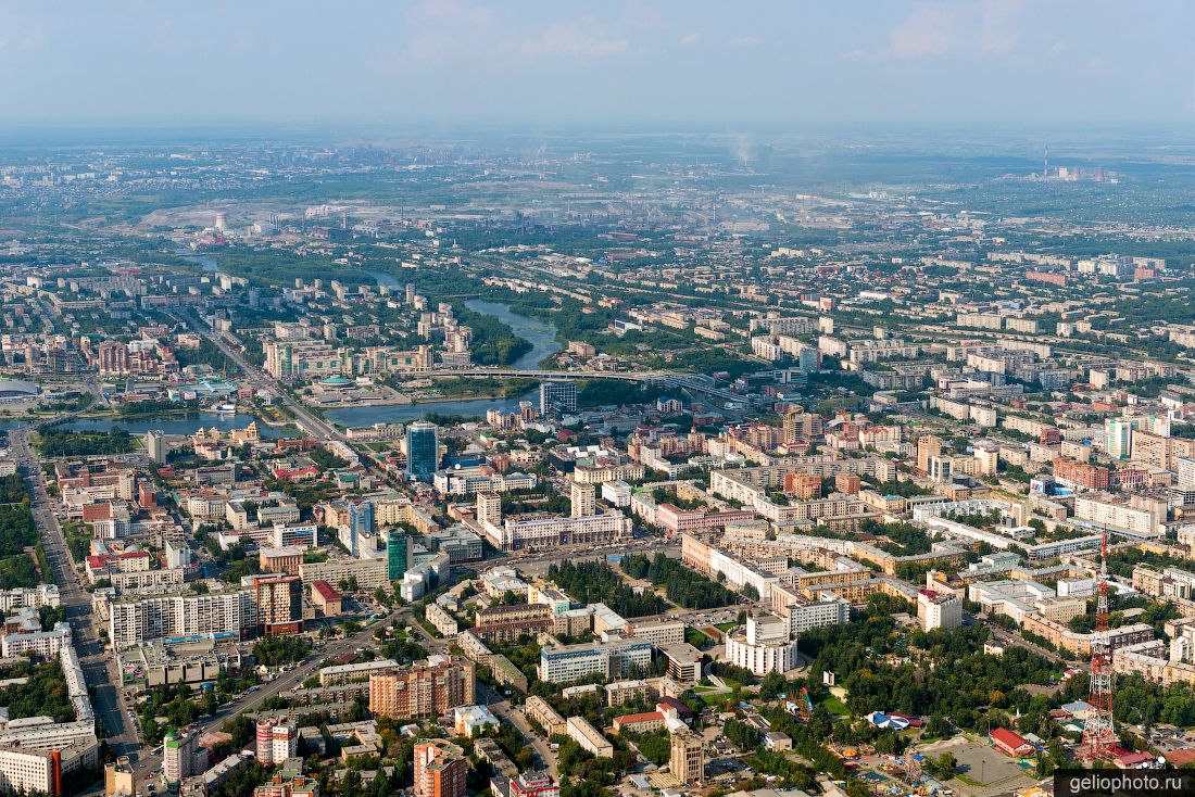 Челябинск с высоты фото
