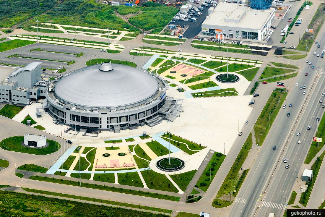 Ледовый дворец Арена Север в Красноярске фото