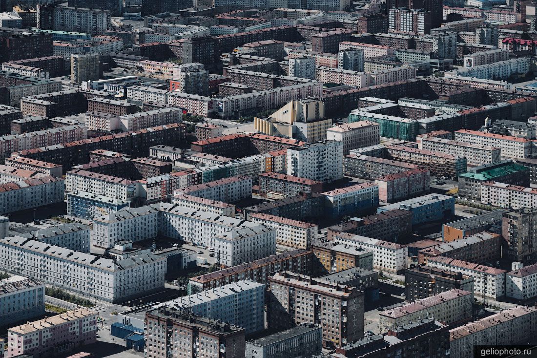 Седьмой микрорайон в Норильске фото
