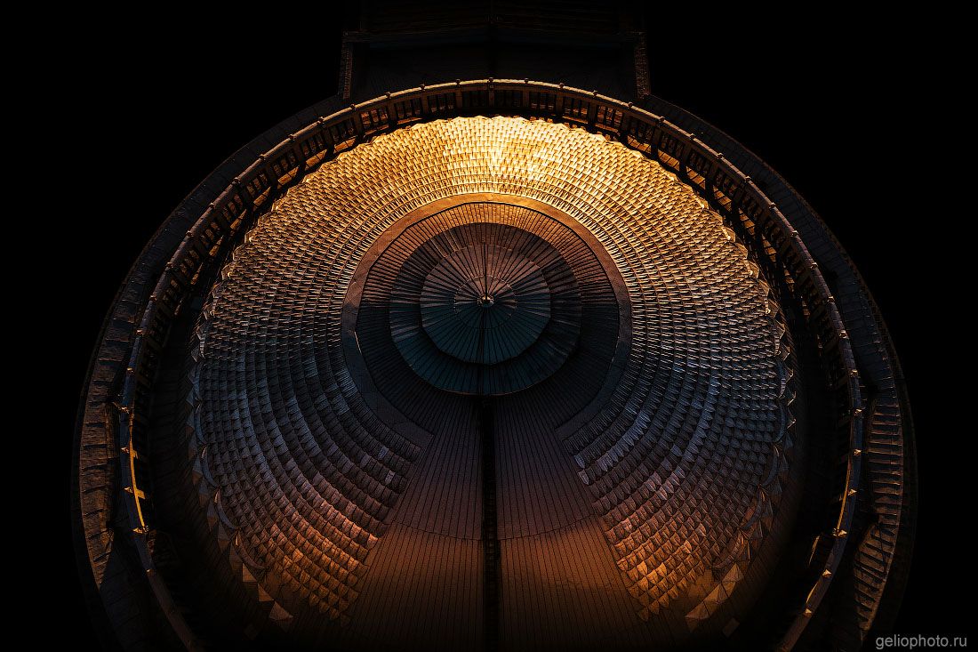 Купол театра оперы и балета в Новосибирске фото